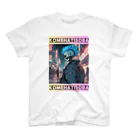 米八そばグッズショップのCYBER PUNK 80'S KOMEHATISOBA TYPE2 スタンダードTシャツ