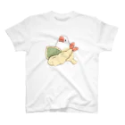 fukufukudo_514の東京の文鳥 スタンダードTシャツ