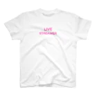 Tシャツ専門店T-Brandの可愛さアピール！ライブストリーマー文字Tシャツ Regular Fit T-Shirt