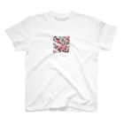 エレクトロエッセンスの桜 Regular Fit T-Shirt