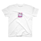 動物愛好家のねこちゃん Regular Fit T-Shirt