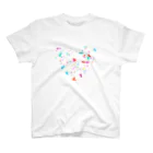 いちご2415のHAPPYハート スタンダードTシャツ