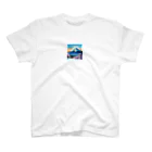 Pixel Art Goodsの富士山（pixel art） スタンダードTシャツ