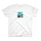 Pixel Art Goodsのシドニーオペラハウス（pixel art） スタンダードTシャツ