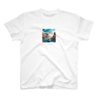 Pixel Art Goodsのヴェネチア（pixel art） Regular Fit T-Shirt