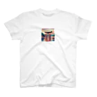 Pixel Art Goodsの厳島神社（pixel art） スタンダードTシャツ