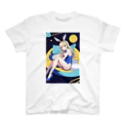 Animask-Storeのスペース・ラビ子ちゃん スタンダードTシャツ