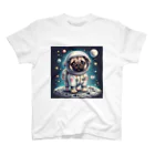 wonderfulの宇宙飛行士パグ Regular Fit T-Shirt