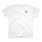 あおだま雑貨店の鳥と魚のねこぜちゃん(タイツ)*ひかえめデザイン Regular Fit T-Shirt