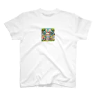 denyo dreamのウサギのアマリリス Regular Fit T-Shirt