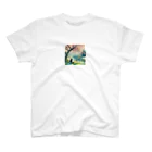 西野んカンパニーの風景と猫1 Regular Fit T-Shirt