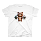 AKIRAの筋トレくまちゃん Regular Fit T-Shirt