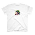 ブライド(mapman)　×　Vtuber山犬イスク＆コマじろう　コズミックブレイク専用アカのマリエちゃん Regular Fit T-Shirt