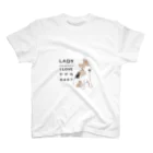 I Love Dog 0467のLady Wire fox terrier Regular Fit T-Shirt