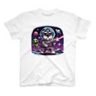 Fighting Schnauzerの宇宙パトロールシュナ スタンダードTシャツ