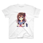 クノイチの館のもふもふでキュートな女の子 Regular Fit T-Shirt