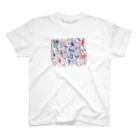 シロクロロ○●のNo.25 3色アート Regular Fit T-Shirt