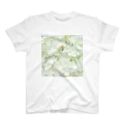 kanyの紫陽花とハチ_グリーン スタンダードTシャツ