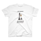 I LOVE【WHISKEY】SHOPのI LOVE WHISKEY-03 スタンダードTシャツ