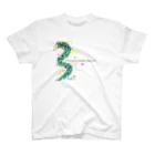 おそらのデザインの数え龍3 Regular Fit T-Shirt