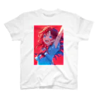 雪見ひよの赤髪の幼馴染系女子 Regular Fit T-Shirt