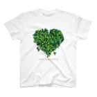 AppledesignのGREEN HEART スタンダードTシャツ