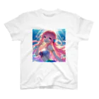 「ワンダーワールド」の🧜‍♀️ いいつか出会えるかもしれませんよ！❤️ スタンダードTシャツ