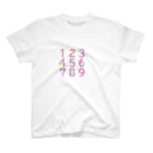 noiSutoaの数字がキュートなドット柄 Regular Fit T-Shirt