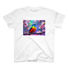 「彩花鳥（さいかちょう）」の彩鳥桜歌 티셔츠