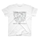 Ａ’ｚｗｏｒｋＳのトライバルバフォメット WHT スタンダードTシャツ