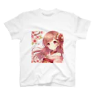 Japan-sakuraの桜の乙姫 スタンダードTシャツ