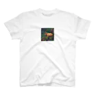 ganeshaの眠っているアイベックスのピクセル化された写真 Regular Fit T-Shirt