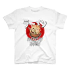 Stylo Tee Shopの毎日ラーメン猫ちゃん スタンダードTシャツ