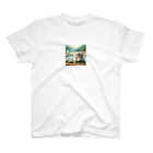 子猫カーニバルの子猫の温泉旅行 Regular Fit T-Shirt