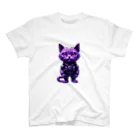 メロンパン猫の宇宙に連れてってくれる猫 Regular Fit T-Shirt