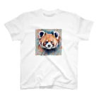 WithRedPandaの水彩風レッサーパンダ スタンダードTシャツ