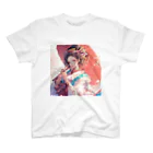 AQUAMETAVERSEの春風に舞う桜のような貴女 Marsa 106 スタンダードTシャツ