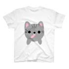 Hanamari のねことお尻 Regular Fit T-Shirt