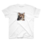 さぶろうじの驚きネコ Regular Fit T-Shirt