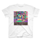 もぺのPixelart graphic “武器防具屋のオッサン” (Colorful) スタンダードTシャツ