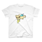 Fun na Kottaの羽の生えた空飛ぶチワワ スタンダードTシャツ