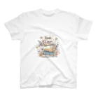 Chi3のBook Lover Regular Fit T-Shirt