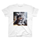 kangekiのあかんべにゃんこNo.4 Regular Fit T-Shirt