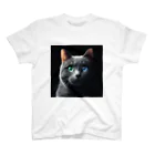 IKEDAYAのクールな猫 スタンダードTシャツ