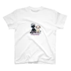 面白デザインショップ ファニーズーストアの"Fun and friendship" - 楽しみと友情 Regular Fit T-Shirt