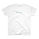 ブルームのBloomロゴシリーズ青 Regular Fit T-Shirt