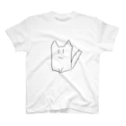 よつばのみせの虚無ねこ　＝/ スタンダードTシャツ