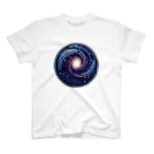 宇宙の神秘グッズ販売所のエンブレム(ギャラクシー) スタンダードTシャツ