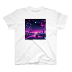 LUF_jpsのPurple sunset スタンダードTシャツ