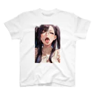 美少女学院の黒髪美少女　美鈴ちゃんメガネ Regular Fit T-Shirt